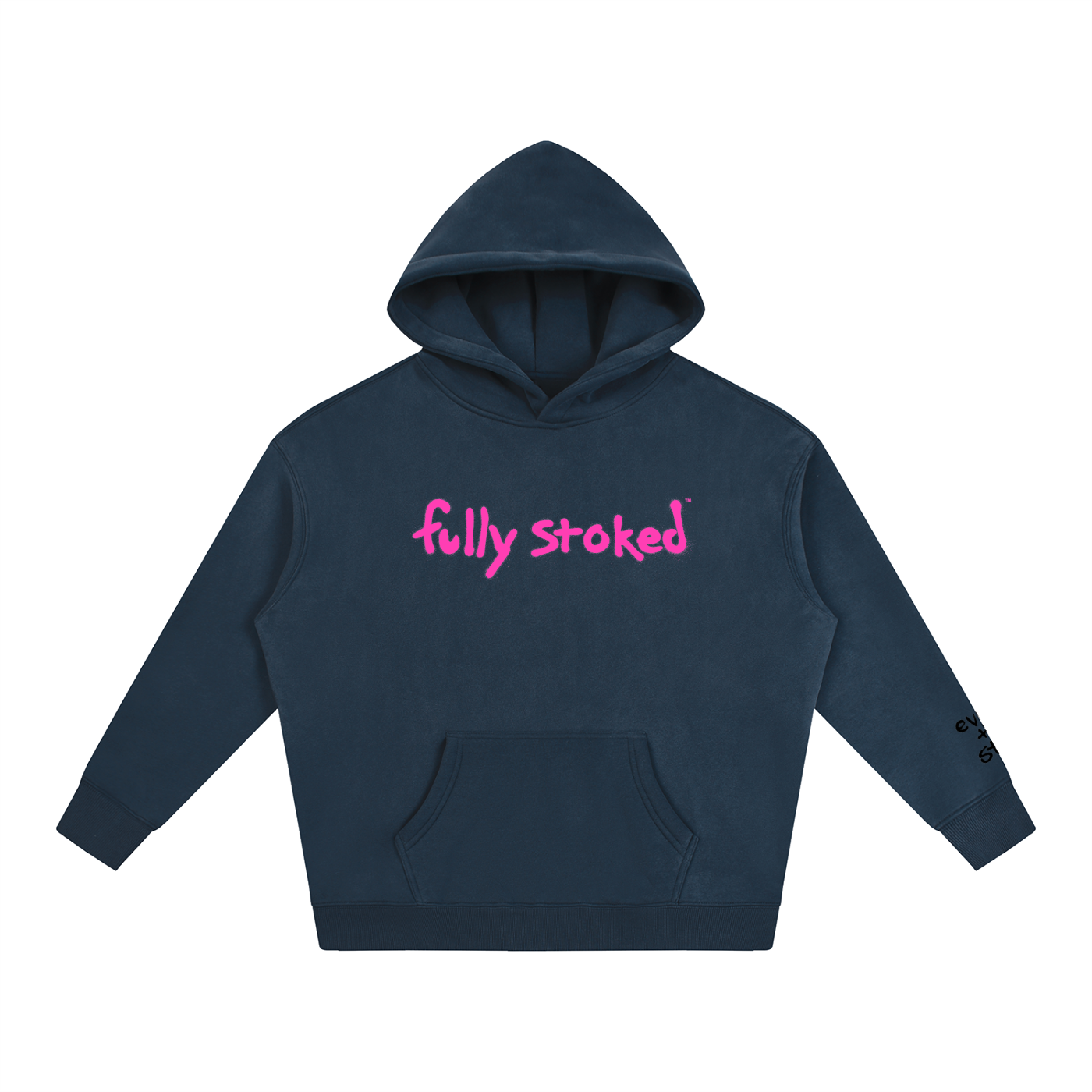 Spray Tag Logo with Mini Evoke Hoodie
