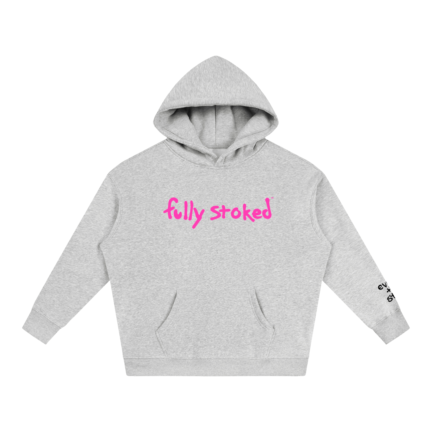 Spray Tag Logo with Mini Evoke Hoodie